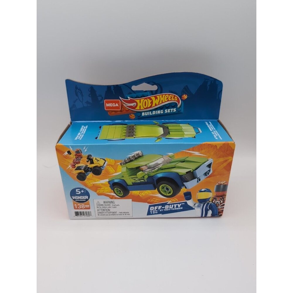 HOT WHEELS MEGA Building Sets OFF-DUTY & ATF “BRAND NEW"